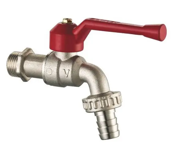 Robinet arrosage bande cuivre 1/4t 15/21 SANWA