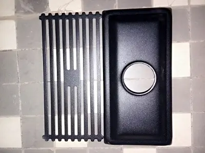 Siphon sol fonte 100x20 D40 