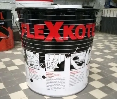 Etancheite Bitumineuse noire 14kg FLEXKOTE 