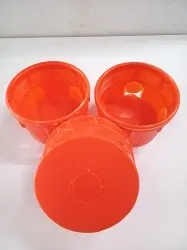 Boite d'encastrement orange sans couvercle D60 sans marque