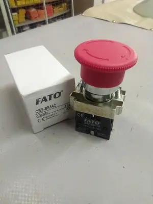 Bouton arret urgence rotatif de 40 BS542 FATO