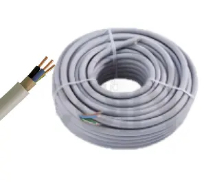 Cable VGV 3x4 rigide gris 1metre TUNISIE+