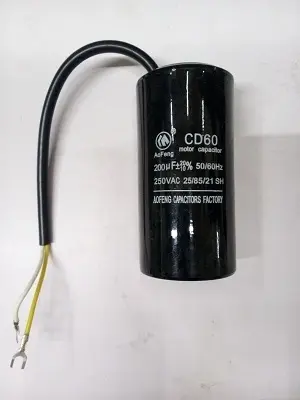 Condensateur demarrage 200MF 250V  
