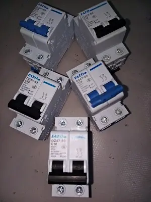 Disjoncteur Bipolaire 63A 230-400V FATO