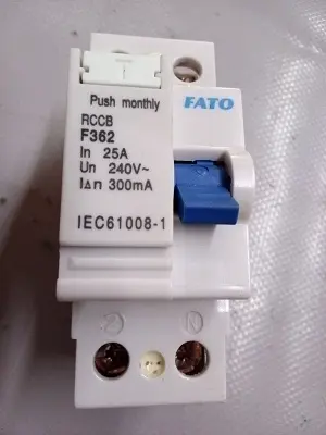 Disjoncteur differentiel 2P 25A 300mA FATO