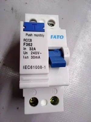 Disjoncteur differentiel 2P 32A 30mA FATO