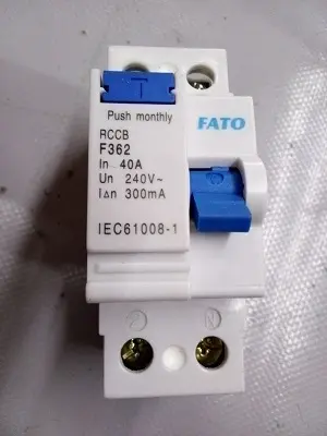 Disjoncteur differentiel 2P 40A 300mA FATO