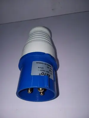 Fiche industrielle male013 IP44 2P+T 16A FATO