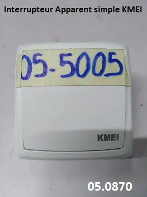 Interrupteur Apparent simple KMEI