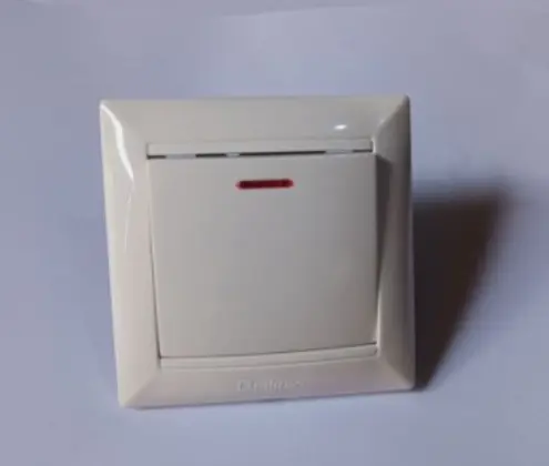 Interrupteur encastrable simple allum Qualitec