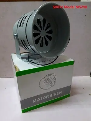 Sirene electrique en plastique 220V MS290