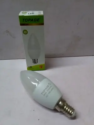 Ampoule Led E14 8W fumee flamme TOPAGE