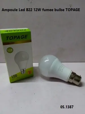 Ampoule Led B22 12W fumee bulbe TOPAGE