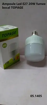 Ampoule Led E27 20W fumee bocal TOPAGE