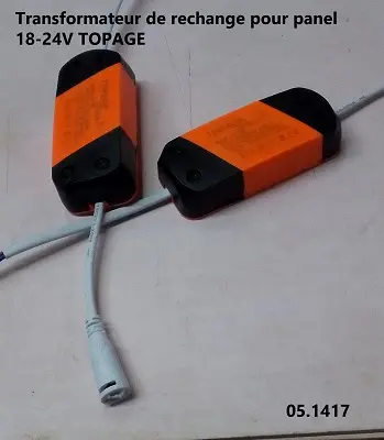 Transformateur de rechange pour panel 18-24V TOPAGE