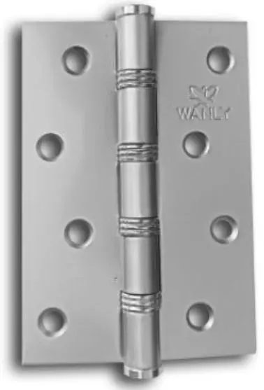 Charniere meuble chrome 4"x3"x3.0mm WANLY