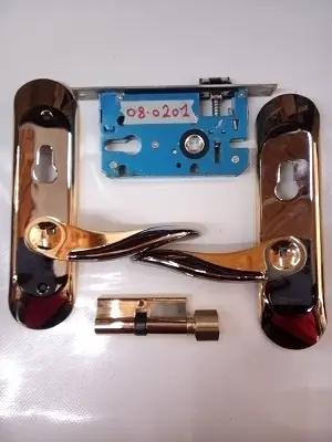 Serrure encastre pour toilette Ge Nuo 8532