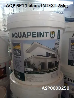 [ASP000B250] AQP SP14 blanc INT/EXT 25kg