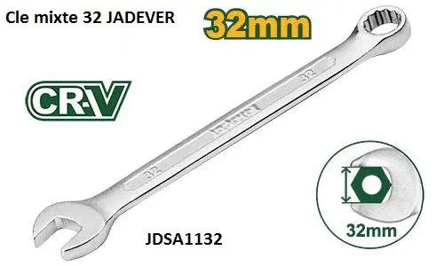 [JDSA1132] Cle mixte 32 JADEVER