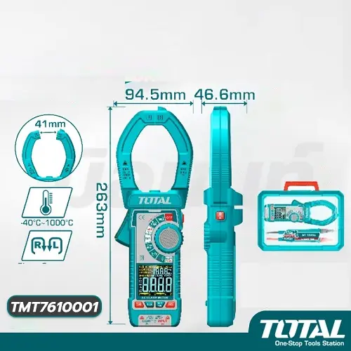 [TMT7610001] Testeur digital multimetre AC1000A TOTAL