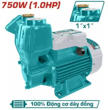 [TWP107506] Pompe de surface auto amorcante 750W 50L/min Hmax 52m TOTAL