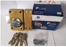 [08.0862] Verrou SC 5cles a point P136 PARFAIT