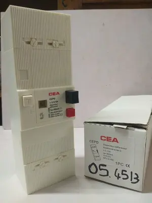 [05.0631] Disjoncteur 5-15A 2P MONO 300mA CEA
