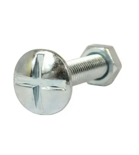 [06.0455] Boulon Poelier a/ecrou 6X70